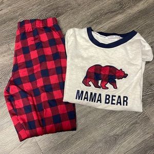 Mama bear pajamas